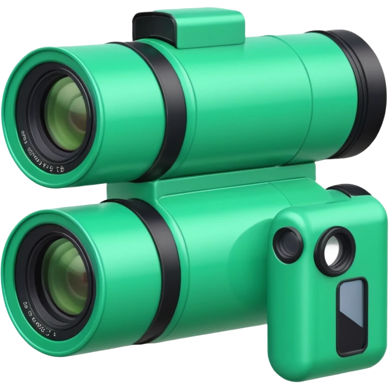 Disposable camera roll green emoji