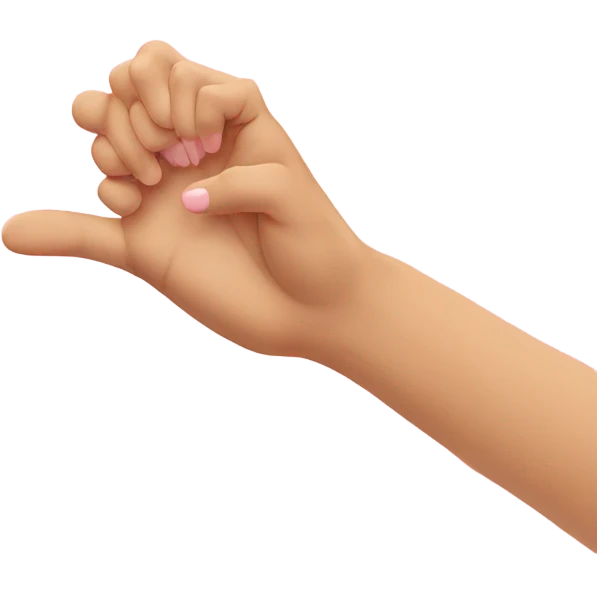 pinky promise emoji