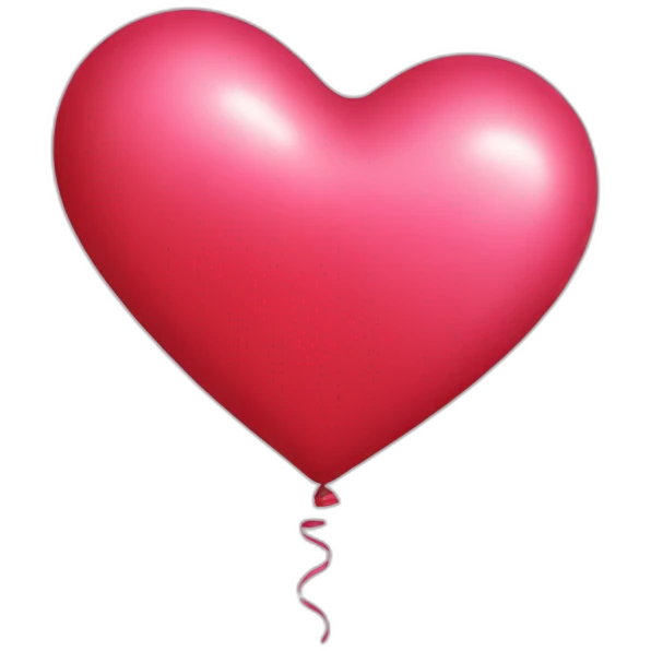 heart balloons emoji