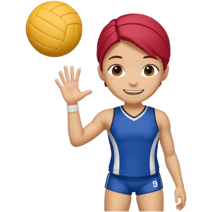 volleyball player chibi emoji