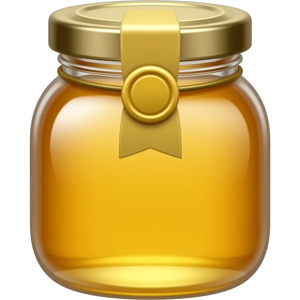 plastic bottle of honey emoji