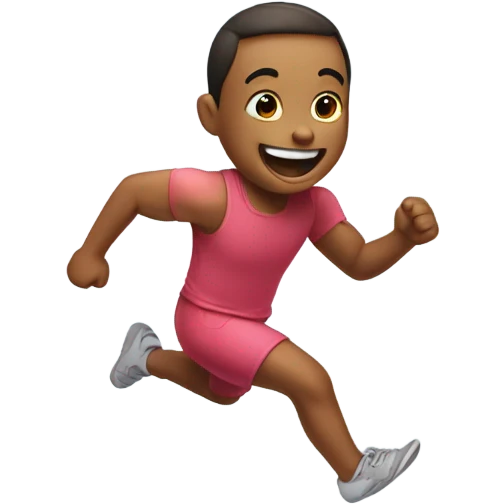 cute running emoji emoji