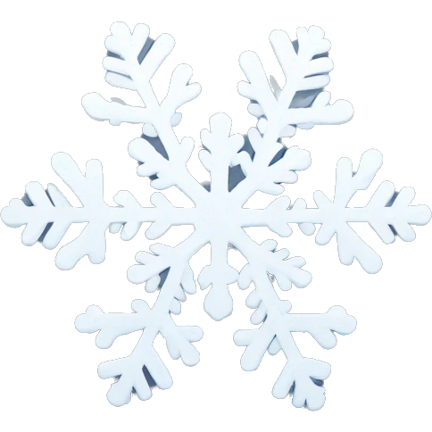 white snowflake emoji