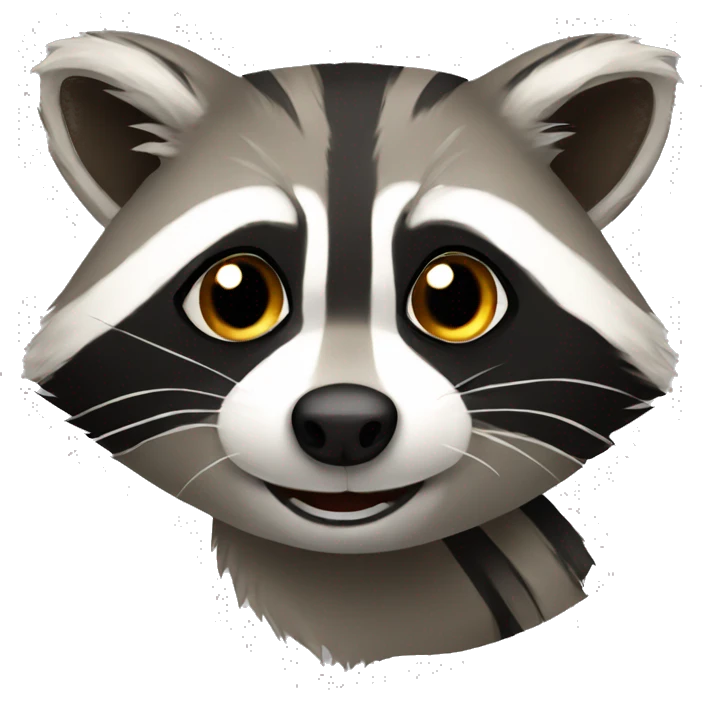 Raccoon emoji