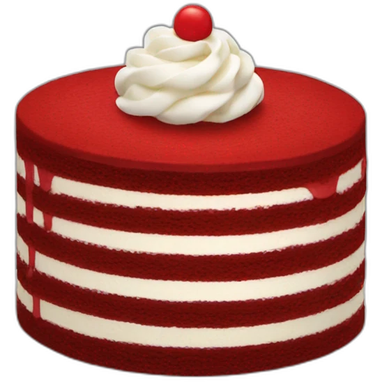 Red Velvet Cake emoji