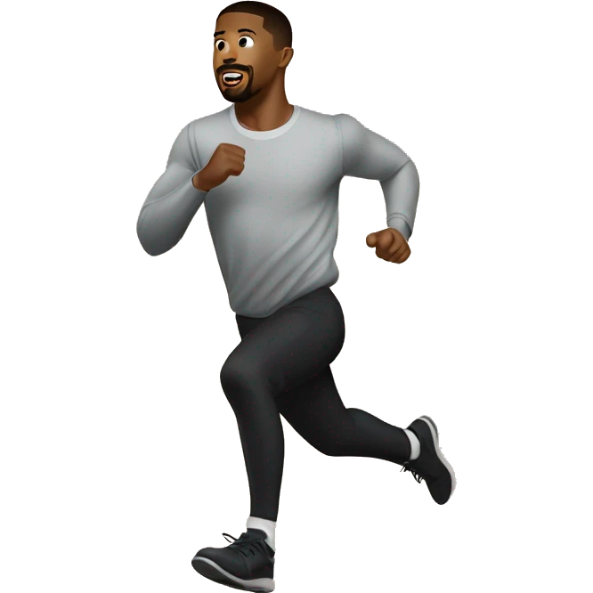 michael b jordan running emoji