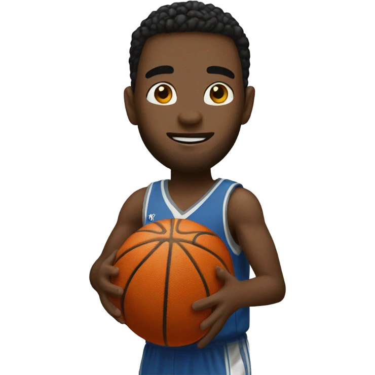 Picture of me playing basketball  emoji