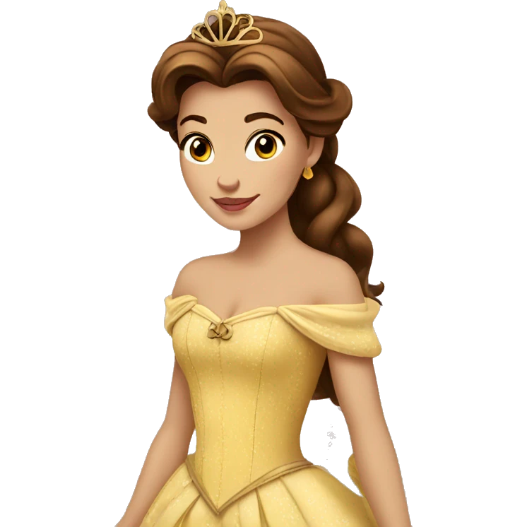 princess belle emoji