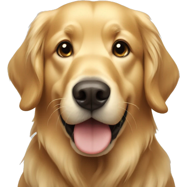Golden retriever  emoji