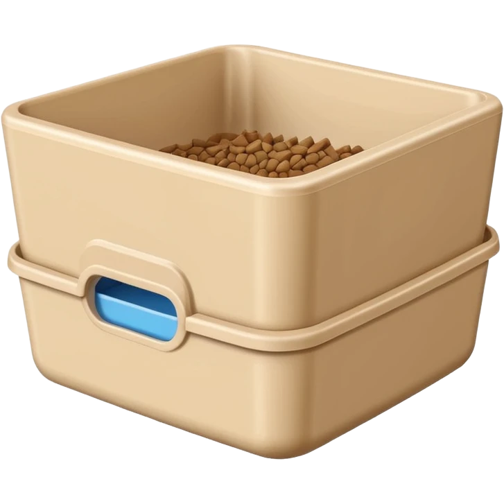 cat litter box emoji