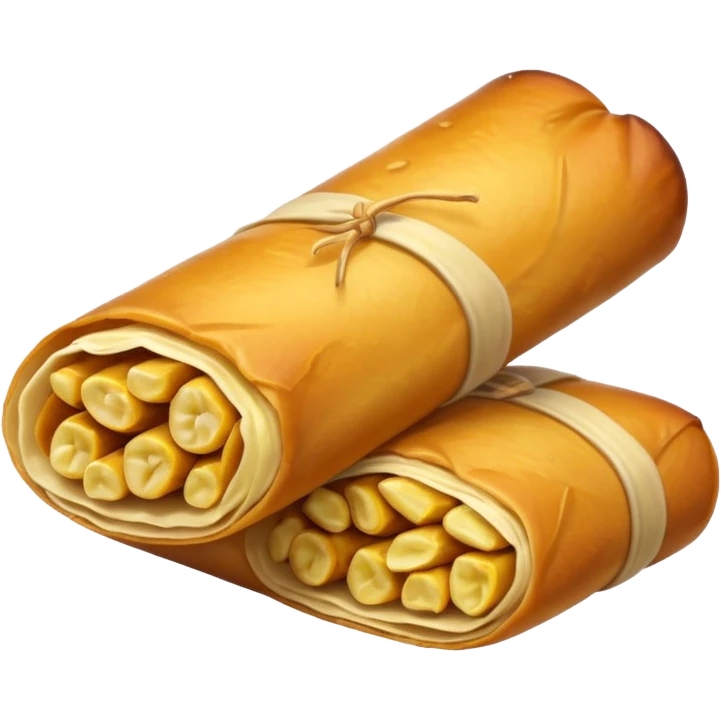 Philippine dessert turon  emoji