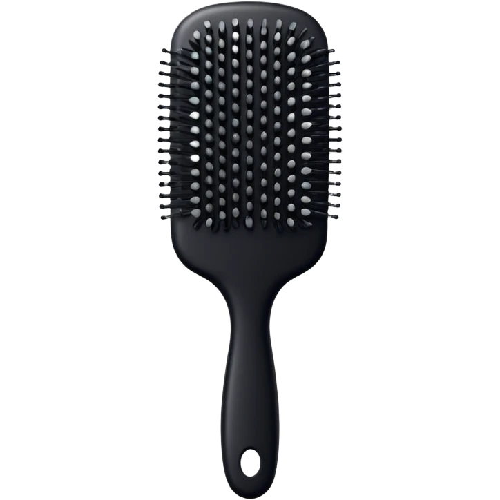 Hair brush that says Dior emoji
