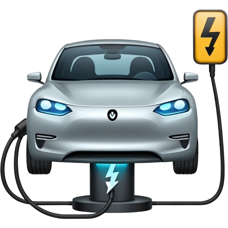 car CHARGING SPOT  emoji