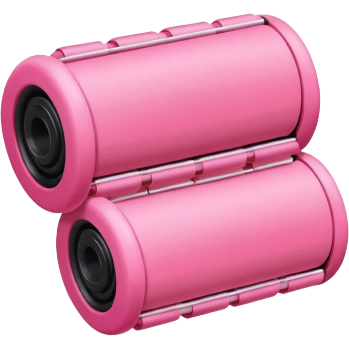 pink hair rollers emoji