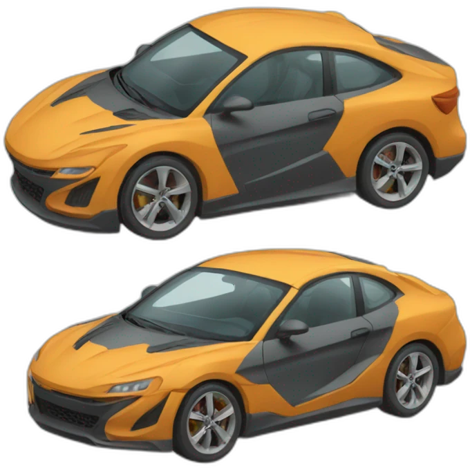 Voiture de sport emoji