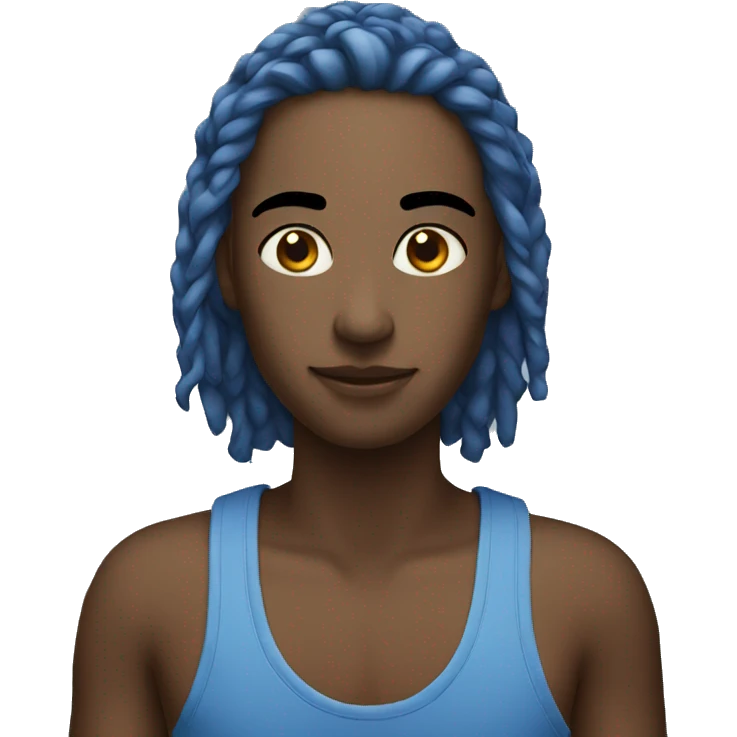 blue emoji