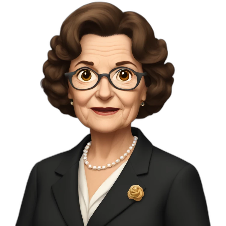 Diane feinstein fursona emoji