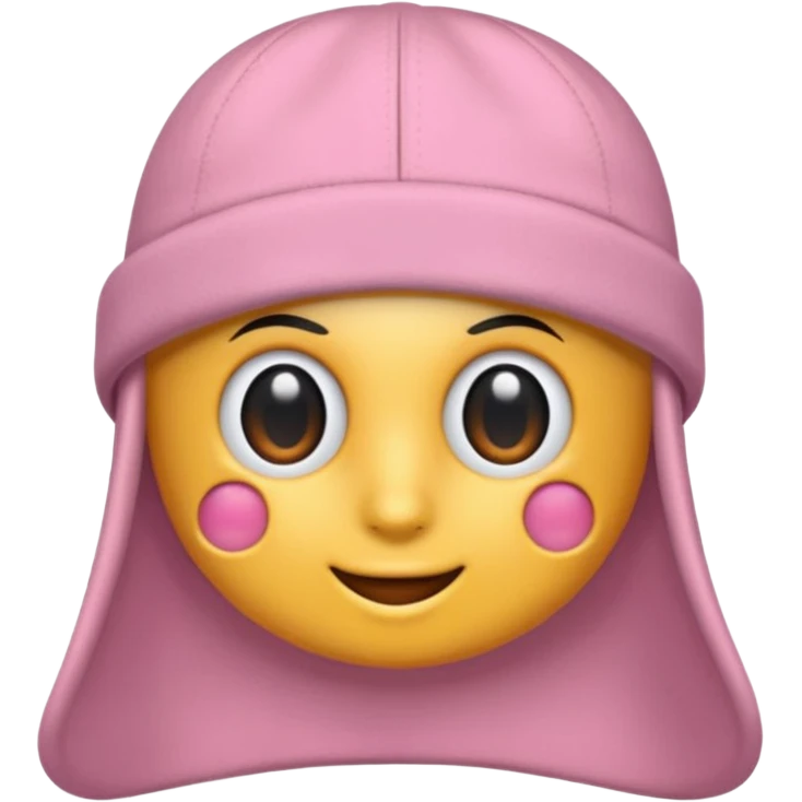 gorro egresado color rosa emoji
