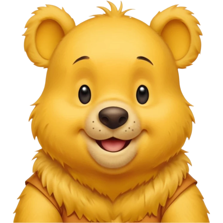 Cute Winnie the pooh emoji