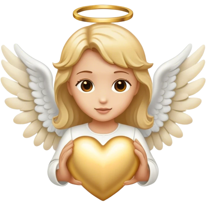 heart with angel wings emoji