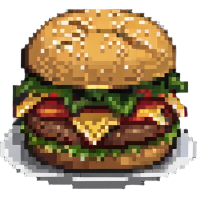 burger with fries emoji
