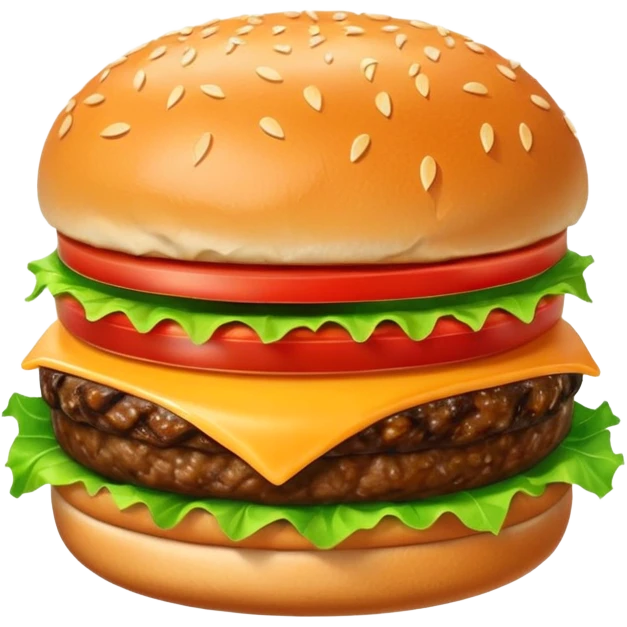 burger, simple emoji