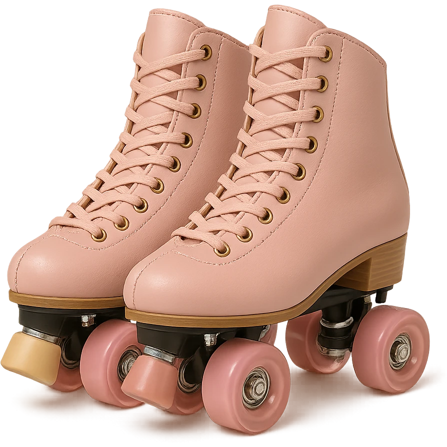 pink roller skates emoji