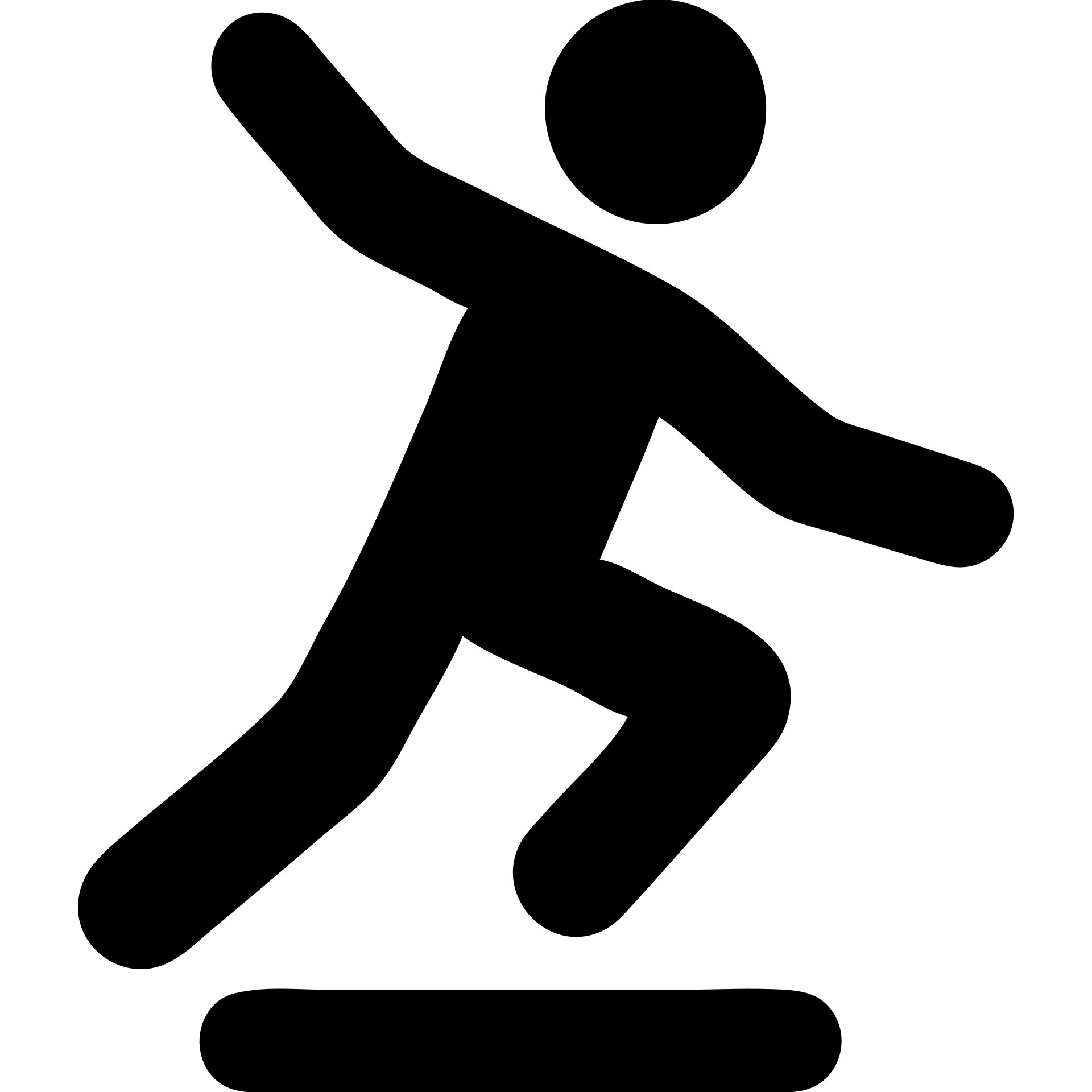 A parkour emoji