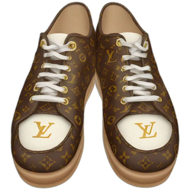 Louis Vuitton shoes  emoji