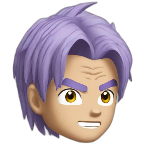 Trunks dragon ball emoji