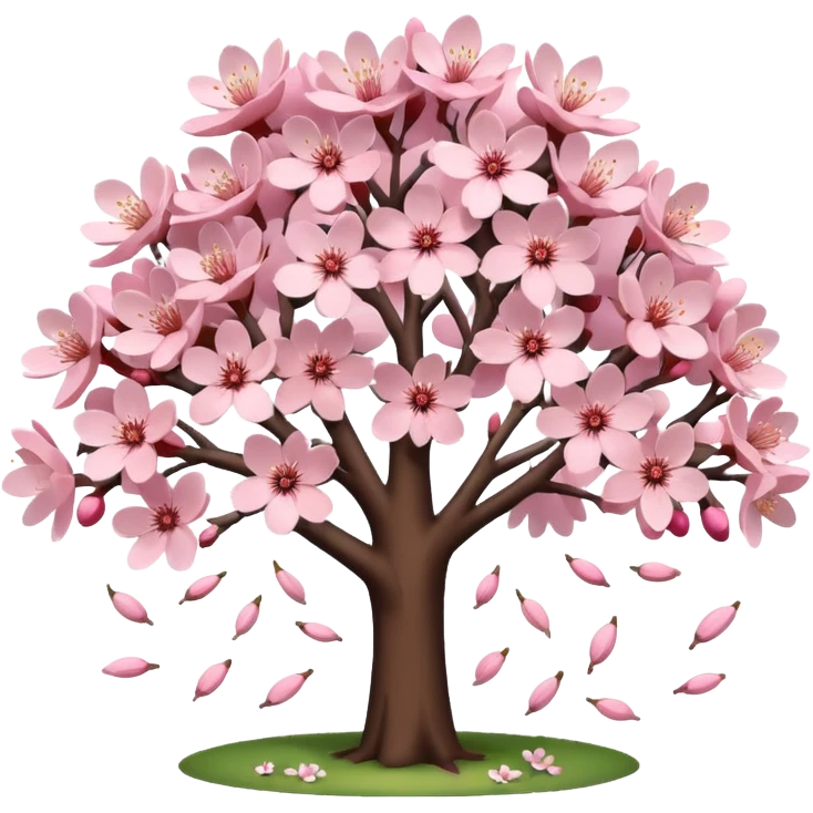 cherry blossom tree emoji
