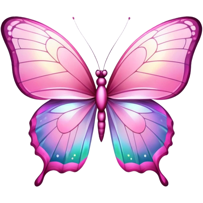 crystal pjnk butterflies emoji