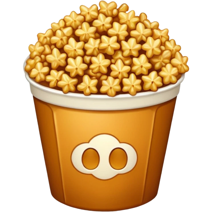 caramel popcorn emoji
