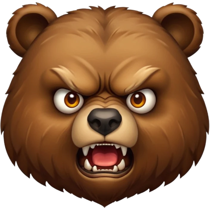 bear animal face emoji