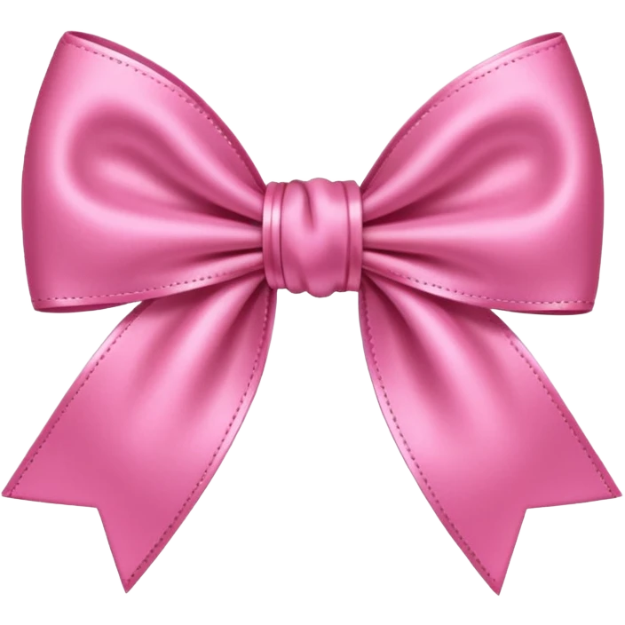 Pink bow emoji