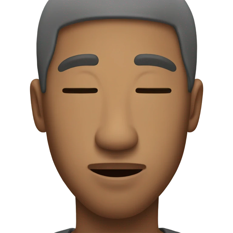 Sleeping with mouth open  emoji