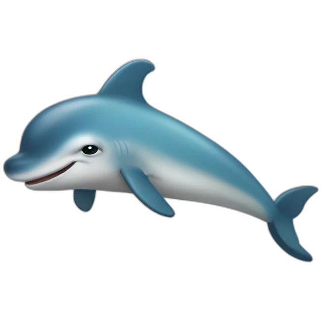 un delfino unicorno emoji