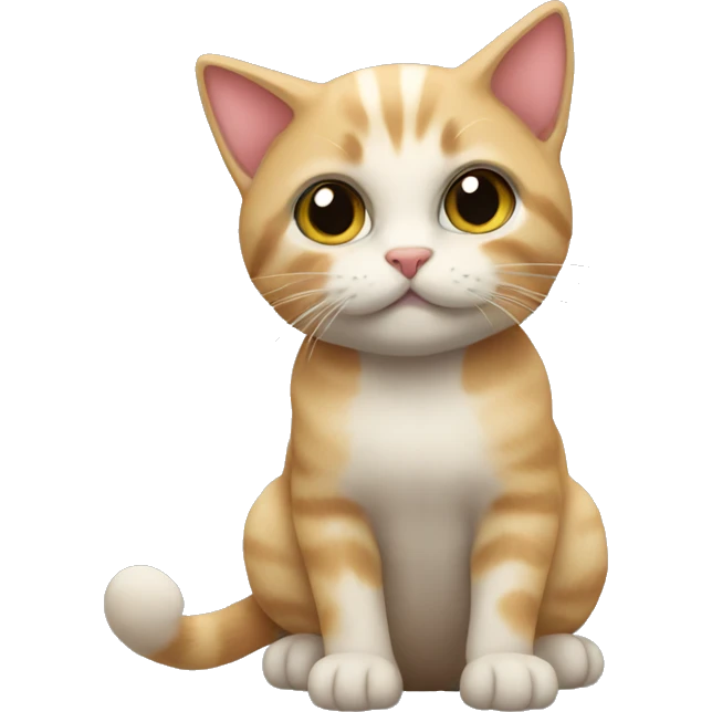 super super tiny cat emoji