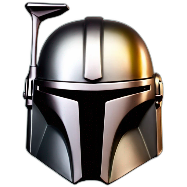 mandalorian shinny helmet emoji
