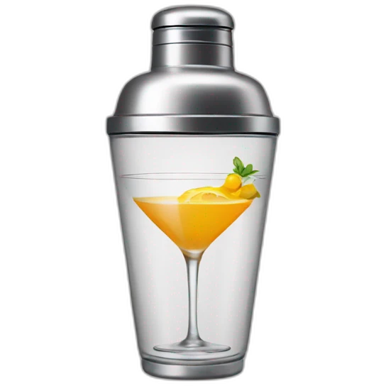 cocktail shaker emoji