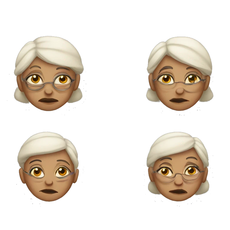 Een thug oma emoji