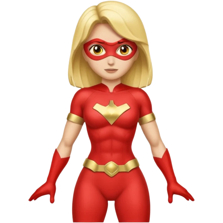 naked female super hero emoji