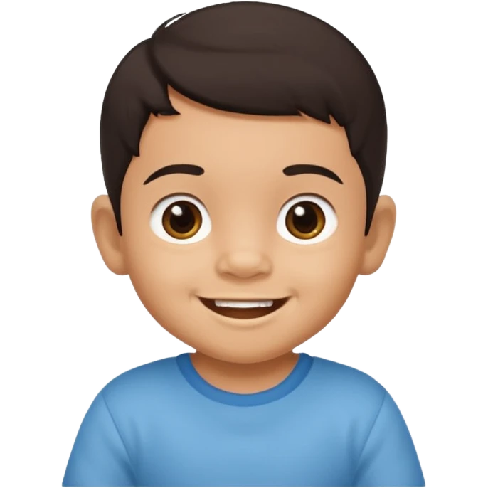 A mexican baby boy whose age is between 0 to 2 years emoji