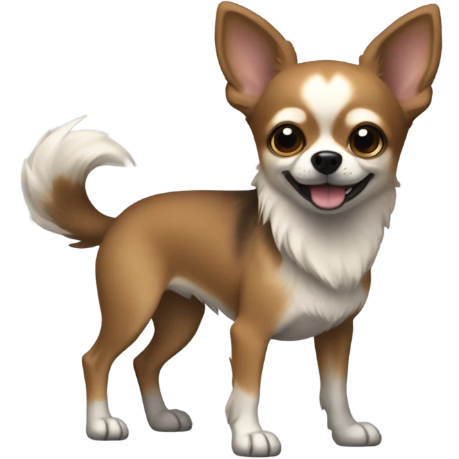 Chihuahua wolf mix emoji