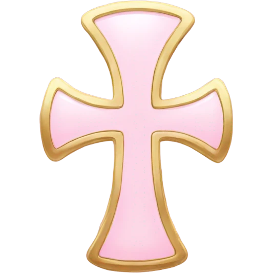 Light pink ankh emoji