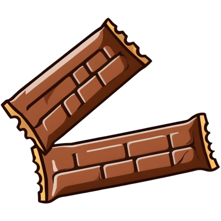 chocolate candy bar snickers emoji
