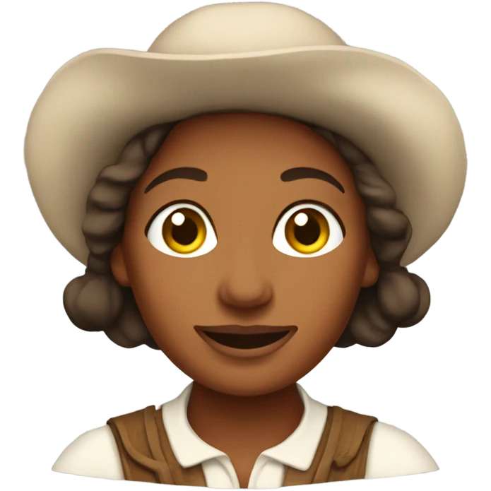 Pioneer woman emoji