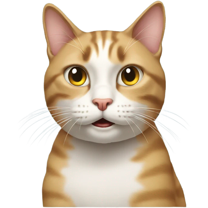 Cat mad emoji