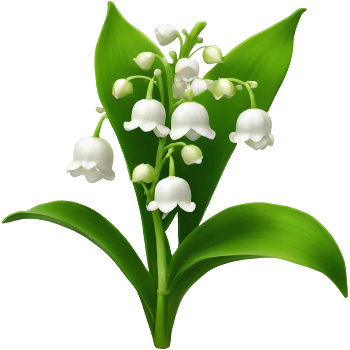 lily of the valley flowers emoji