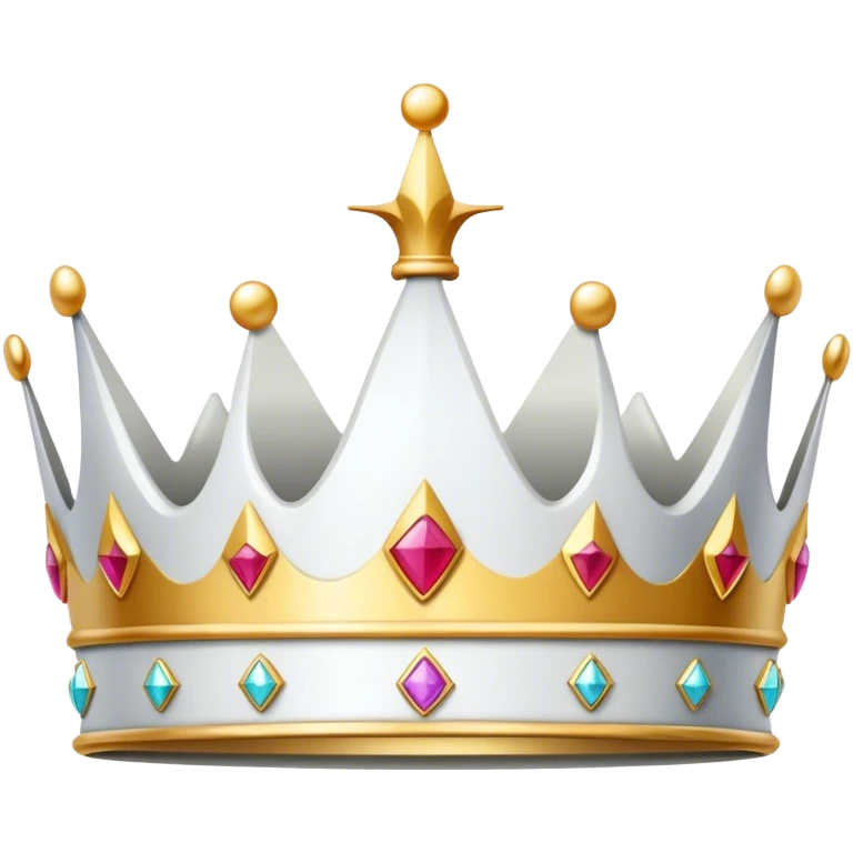 White Crown emoji